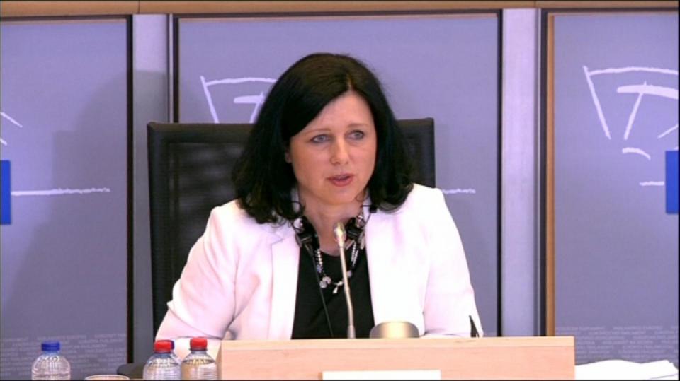 Eurokomisařka Věra Jourová